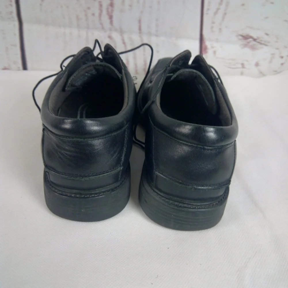 Nunn Bush Black Leather Shoes Men's 8.5M